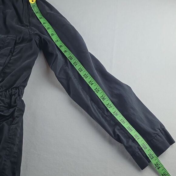 JAMES PERSE Women's Off Black Hooded Utility Jacket Size 1 / Small - Picture 14 of 15